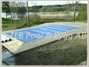 Poolskydd manuell - TP Pool roller
